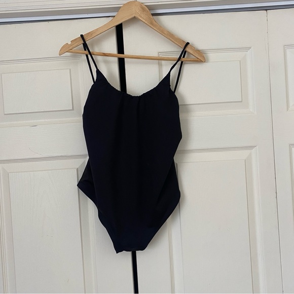 Hackwith Design House HDH Swim Black One Piece Swimsuit | Size large - Picture 1 of 6